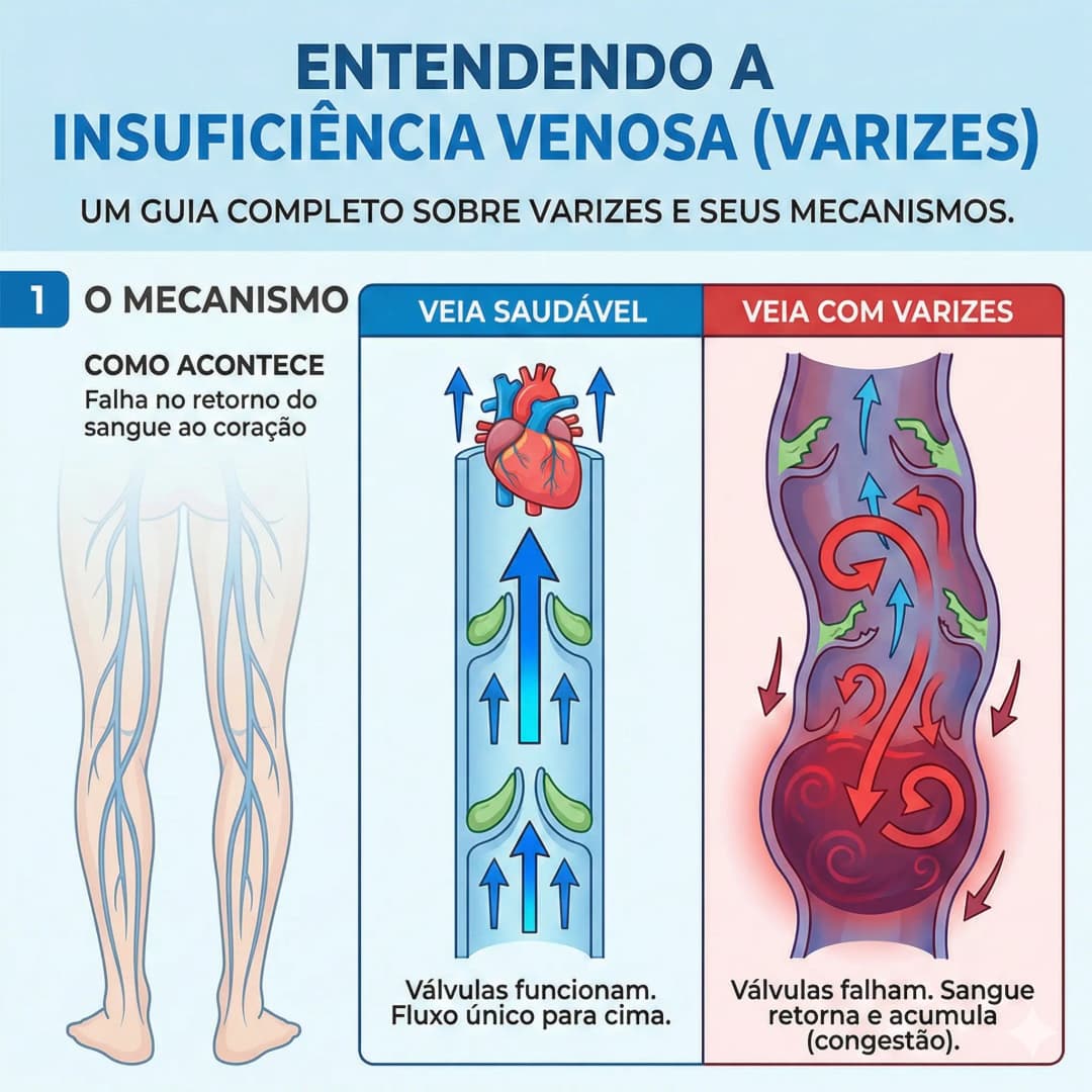 Mecanismo da Insuficiência Venosa