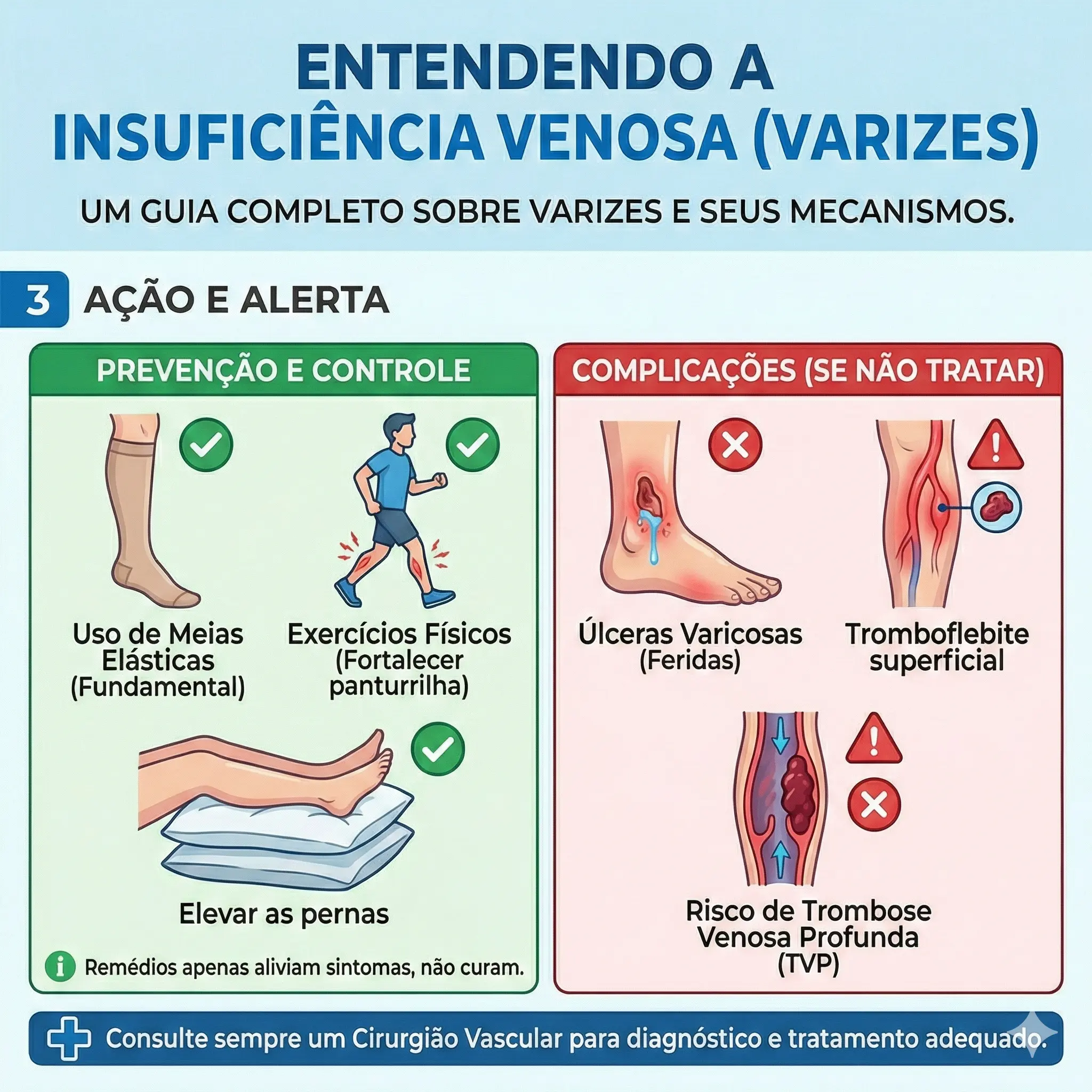 Tratamento e Complicações da Insuficiência Venosa